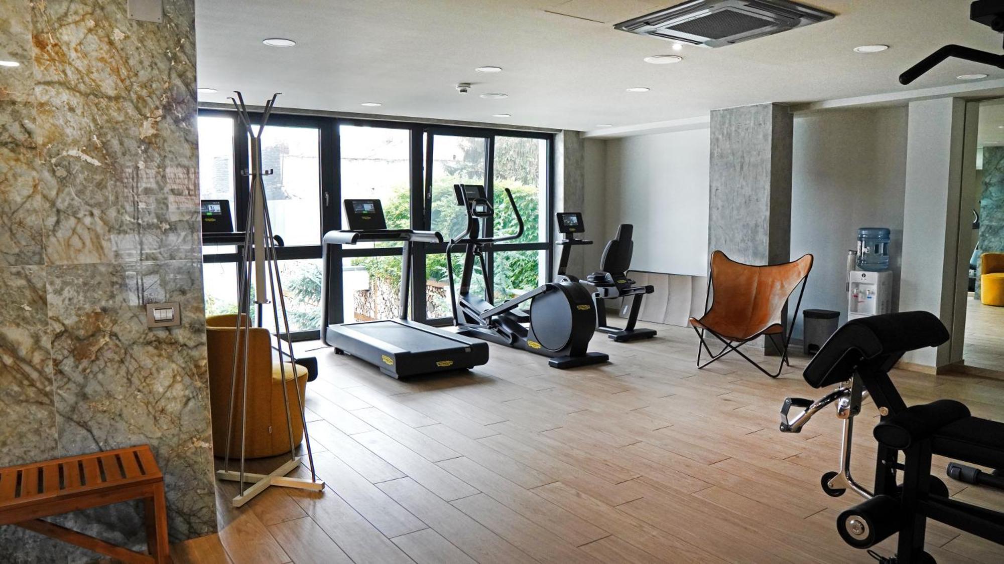 Aniroc Signature Hotel Αράντ Εξωτερικό φωτογραφία A gym in a hotel